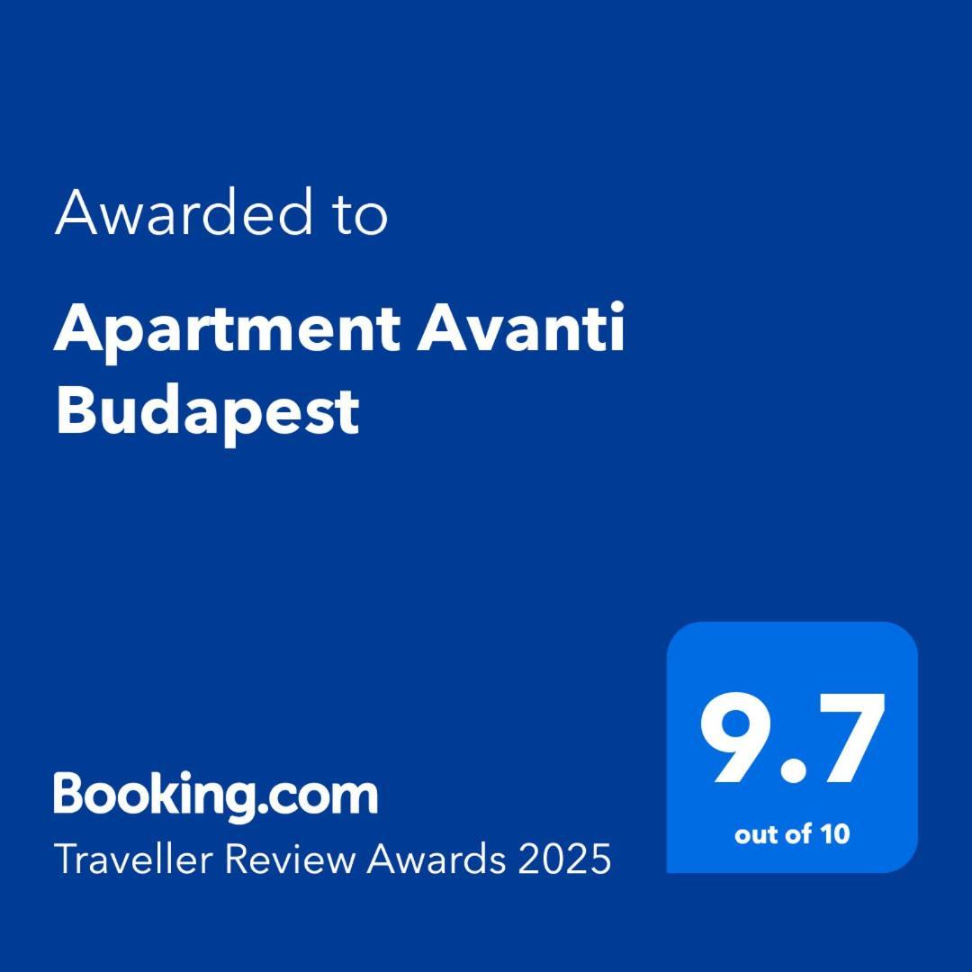 Apartment Avanti Budapeste Exterior foto